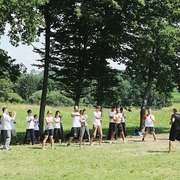 Letní škola „Tvrz Holešice“ -  Sifu Roman Lázeňský a Jiří Schwertner