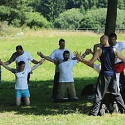 Letní škola „Tvrz Holešice“ -  Sifu Roman Lázeňský a Jiří Schwertner